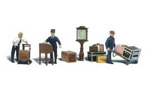 Products: Woodland Scenics A2211 Depot Workers & Accessories N Gauge Figures