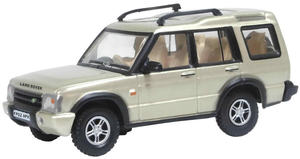 Products: Oxford Diecast 76LRD2002 Land Rover Discovery 2 White Gold