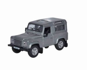 Oxford Diecast 76LRDF003 Land Rover Defender 90 Station Wagon - Orkney Grey 1/76 Scale