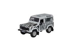 Oxford Diecast 76LRDF013 Land Rover Defender 90 - Safari 1/76 Scale