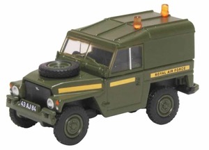 Oxford Diecast 76LRL005 Land Rover 1/Lightweight Hard Top - RAF 1/76 Scale