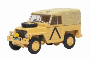 Oxford Diecast 76LRL008 Land Rover Lightweight - Gulf War 1/76 Scale
