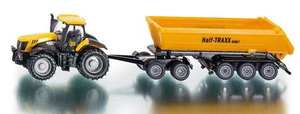 Products: Siku 1858 JCB 8250 Tractor with Dolly & Tipping Trailer 1/87 Scale