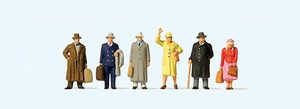 Preiser 10664 Passengers III HO Gauge Figures