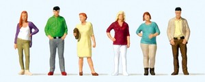 Preiser 10726 Standing Passers-By HO Gauge Figures