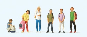 Preiser 10728 School Children HO Gauge Figures