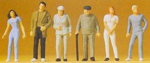 Preiser 14002 Standing passers-by HO Gauge Figures