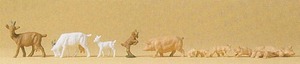 Preiser 14162 Goats & Pigs HO Gauge Figures