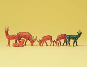 Preiser 14178 Reindeer HO Gauge Figures