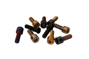 Bmx: Titanium Stem Bolts - M8