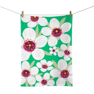 Pick & Pack: Bright Botanical Manuka Tea Towel