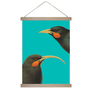 Bright Birds: Bright Huia Wall Chart