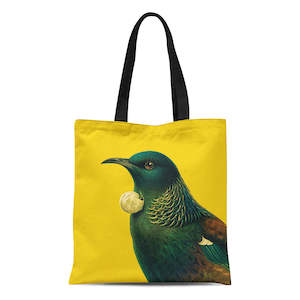 Bright Birds: Bright Tui Tote Bag