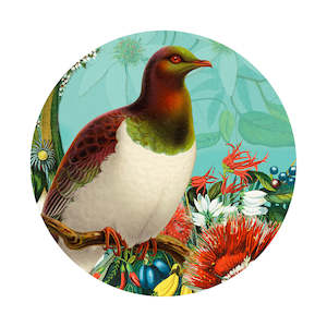 Botanical Birds: Botanical Kereru Art Spot