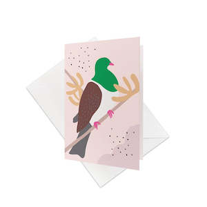 Cut Out Collection: Cut-out Kereru Gift Card & Envelope (6 Pack)
