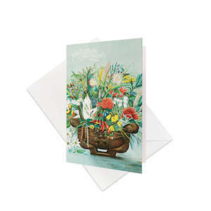 Gift Cards: NZ Native Flowers Gift Card & Envelope (6 Pack)