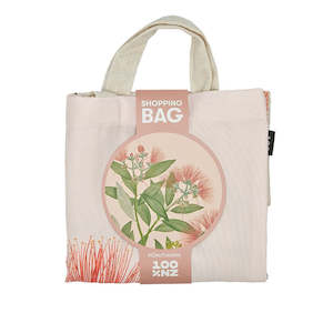 Vintage Pohutukawa Shopping Bag