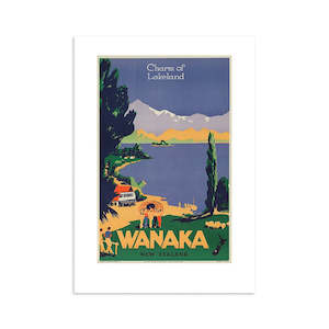 Wanaka Tourist Print