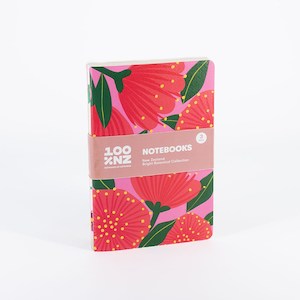 Notebooks: Bright Botanical Notebook Set
