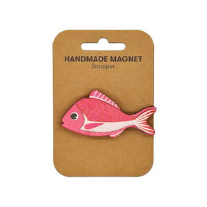 Snapper Wooden Magnet