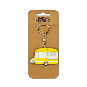 All Accessories: Caravan Wooden Keyring