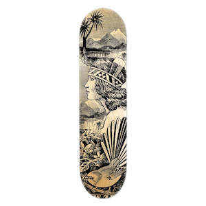Wahine Stamp Skateboard Deck - Second