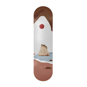 Cathedral Cove Landmark Skateboard Deck