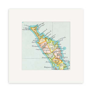 Northland Vintage Map Print