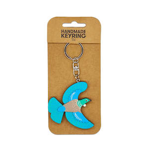 Keyrings: Tui Wooden Keyring
