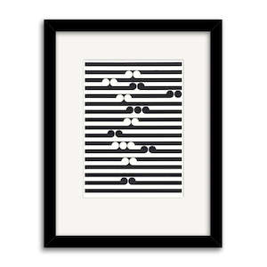 Samples Seconds Sale 2 0: Gordon Walters - Tama Small Art Print: Second Frame