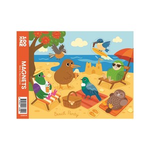 Fridge Magnets: Beach Party Magnet Set