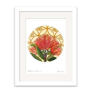Angie Dennis - Pohutukawa Fractals Art Print