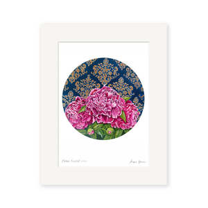 All Artists: Angie Dennis - Peonie Fractal Art Print