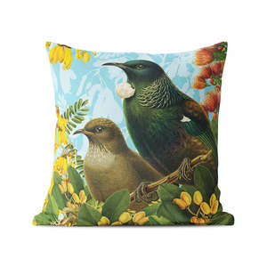 All Collections: Botanical Tui Cushion Cover