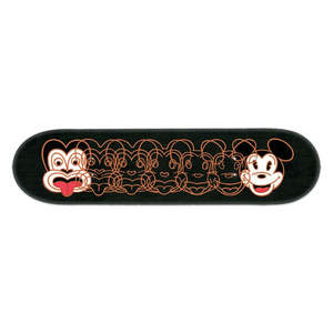 All Artists: Dick Frizzell - Mickey to Tiki (Reversed) Skateboard Deck - Second