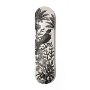 Under the Nikau Skateboard Deck - Second