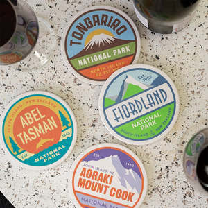 Coasters 1: Set of 4 National Park Coasters