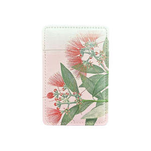 Pohutukawa: Vintage Botanical Pohutukawa Pocket Mirror Second