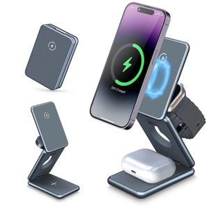 3 in 1 Foldable Magnetic Wireless Charger - iREPAIR