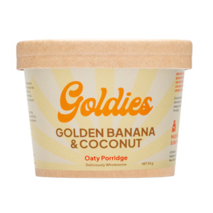 Golden Banana & Coconut Oaty Porridge