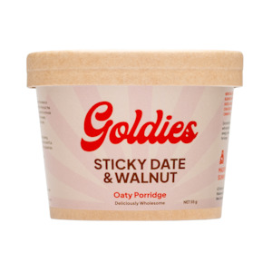 Sticky Date & Walnut Oaty Porridge