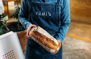 Merchandise: Rüdi's Organic Cotton Apron - Unisex, Denim