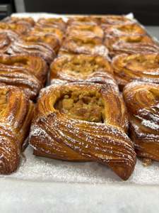 Saturday Pre Orders: LIMITED EDITION: Feijoa and Apple Crumble Danish