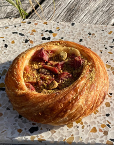 PRE-ORDER WHANGAMATA: Matariki Special - Rhubarb & Pistachio Danish