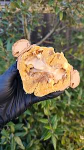 Stuffed Cookies: Kinder Bueno Inspired