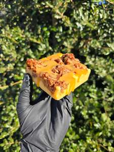 Slices: Sticky Toffee Blondie