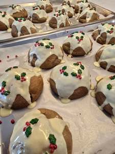 Stuffed Cookies: Gingerbread & Cream Cheese