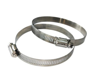 130mm - 152mm Worm Clamp (4 Pack) - StoreIt4Less