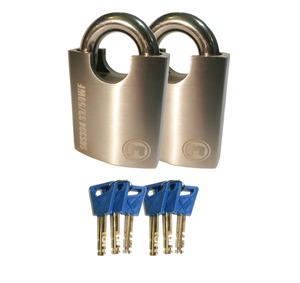 2 x X50 SuperMax Padlocks Keyed Alike - StoreIt4Less