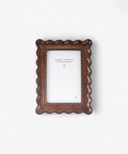 Decor: Chestnut Wavy Photo Frame 4x6